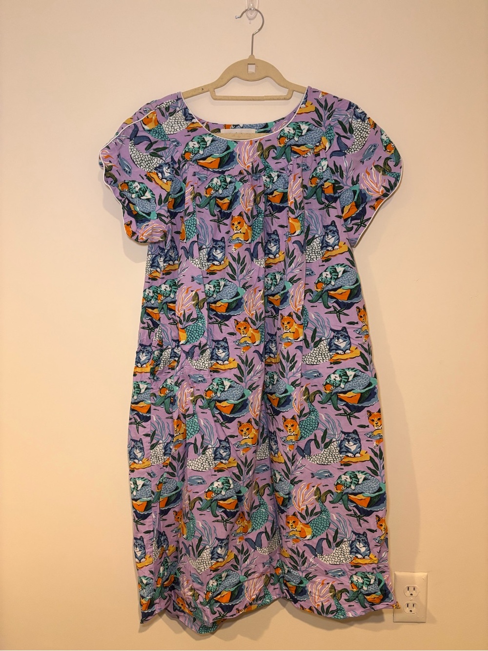 Printfresh "Meowing Mermaids" Nightgown